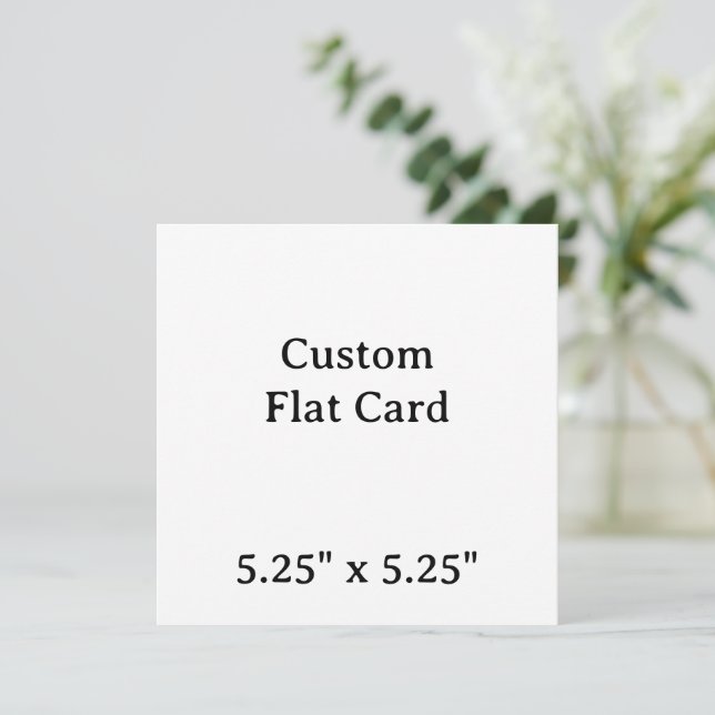create your won personalise 5.25" x 5.25" Squared  (Standing Front)