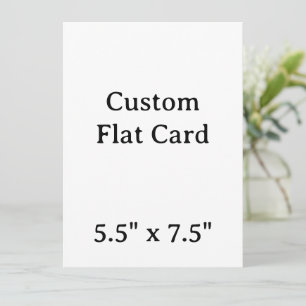 create your won personalise 5.5" x 7.5" Squared