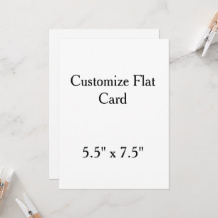 create your won personalise 5.5" x 7.5" squeard