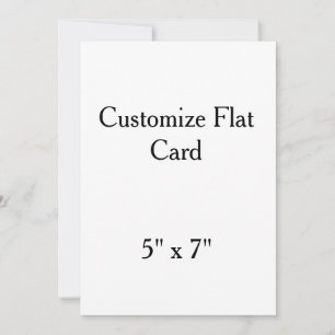 create your won personalise 5" x 7" squared