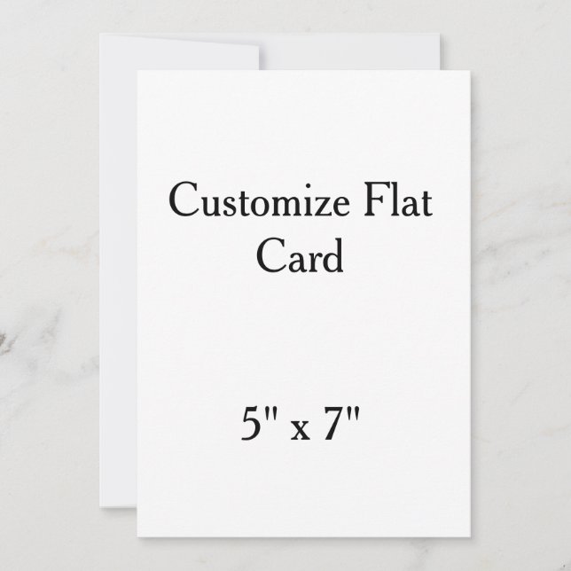create your won personalise 5" x 7" squared (Front)