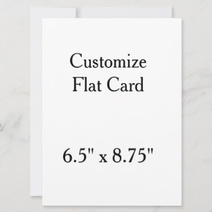 create your won personalise 6.5" x 8.75" squeard