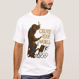 Create Your World – Ornamental Artist Design T-Shirt