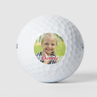 create yourself with your photo and name golf balls