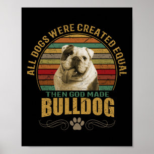Created Bulldog Poster