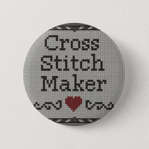 Created by you! 6 cm round badge