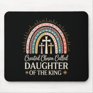 Created Chosen Called Daughter Of The King Premium Mouse Pad