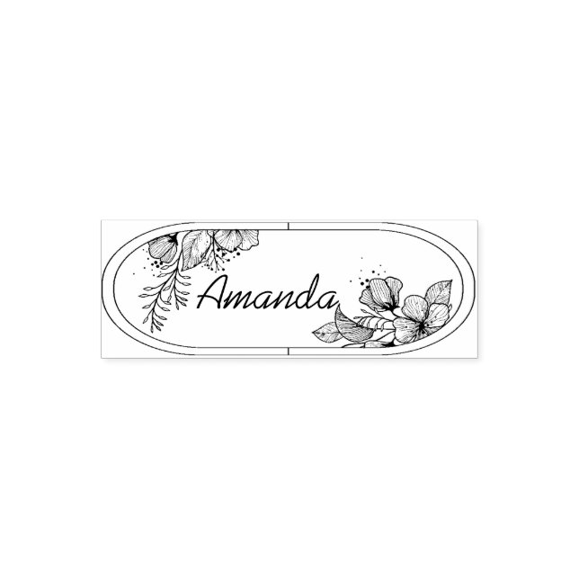 Created for you, individual self-inking stamp (Design)