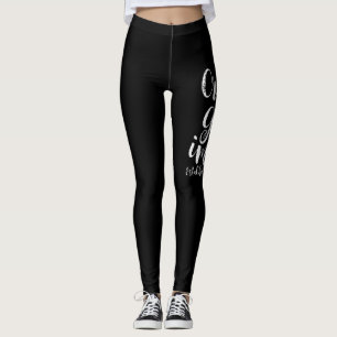 Created In God's Image 1973 50th Birthday Leggings