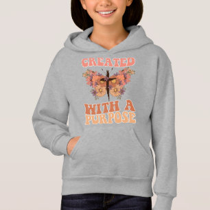Created with a Purpose – Butterfly & Cross Floral