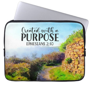 Created with a Purpose Ephesians Laptop Sleeve