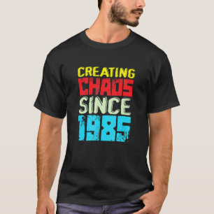 Creating Chaos Since 1985 37 Years Of Causing Chao T-Shirt