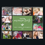 Creating Memories 2020 Photos Calendar<br><div class="desc">Share a favourite memory on each page of this 2019 photo calendar. Cover features a thumbnail version of each photo with a "creating memories" in the centre on a green background. Personalise with your family name and year. Inside, your photos appear in vibrant full bleed. Email me @ JMR_Designs@yahoo.com if...</div>