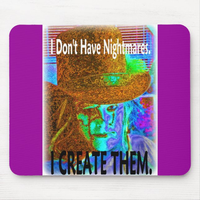 Creating Nightmares Mouse Pad (Front)
