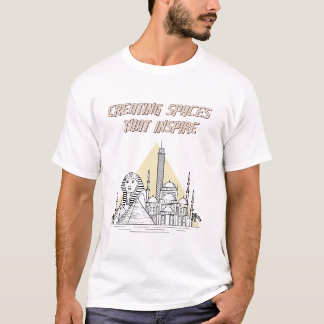 Creating spaces that inspire T-Shirt (Front)