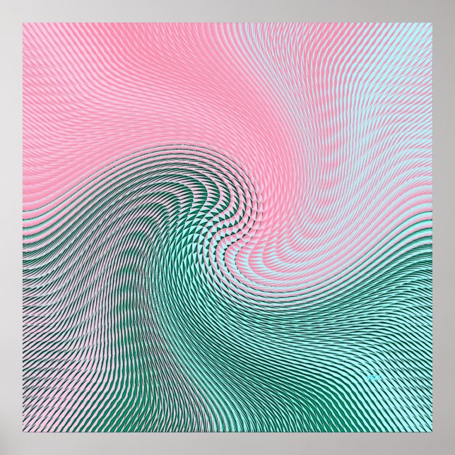 Creating waves.... poster (Front)