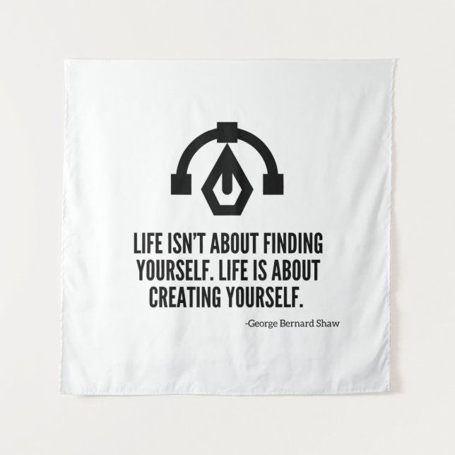 Creating yourself tapestry (Front)