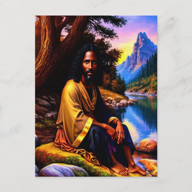 "Creation" Christian Art Postcard (Front)
