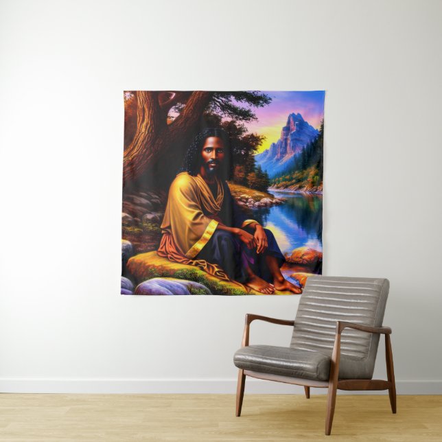 "Creation" Christian Art Tapestry (In Situ)