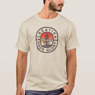 Creation Declares God's Glory with Verse T-Shirt