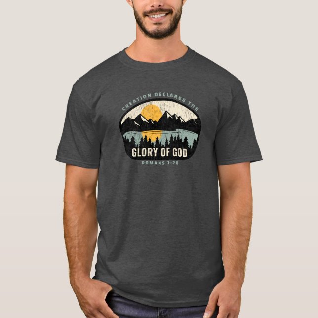 Creation Declares the Glory of God T-Shirt (Front)