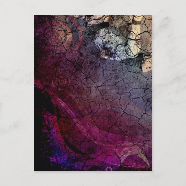 Creation in Cyberpunk Postcard (Front)