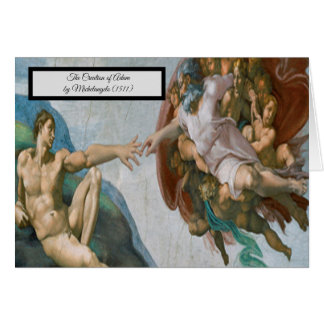 Creation of Adam by Michelangelo
