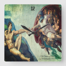 Creation of Adam by Michelangelo