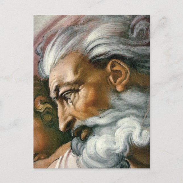 Creation of Adam (detail) Postcard (Front)