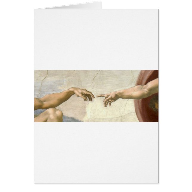 Creation of Adam Hands - Michelangelo (Front)