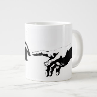 Creation of Adam Large Coffee Mug