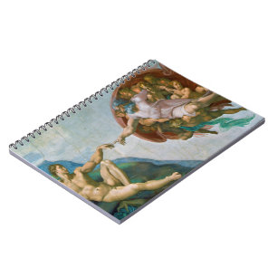 Creation of Adam - Michelangelo 1475 - 1564 Notebook