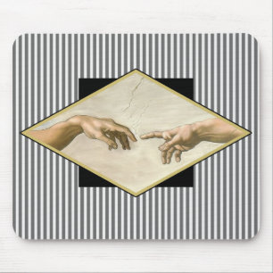 Creation of Adam Stripes Mouse Pad