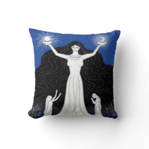 Creation of Sun and Moon pillow