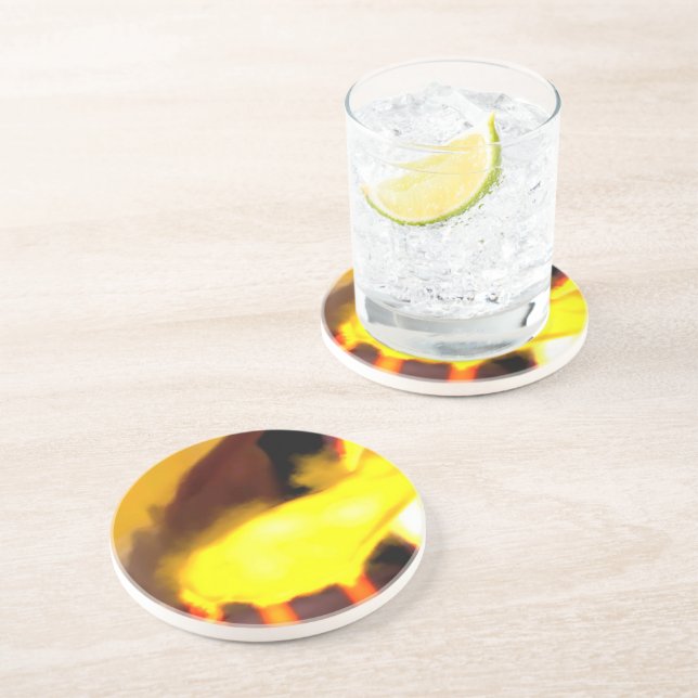 Creation of the dragon cat coaster (Side)