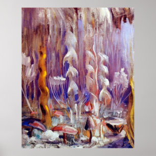 Creation of the World X by Ciurlionis Poster