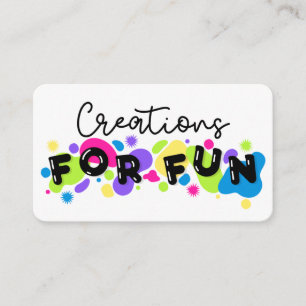 Creations for FUN_B Business Card