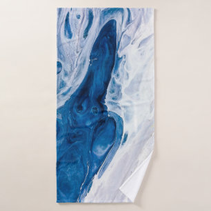 Creative abstract hand painted background, wallpap bath towel