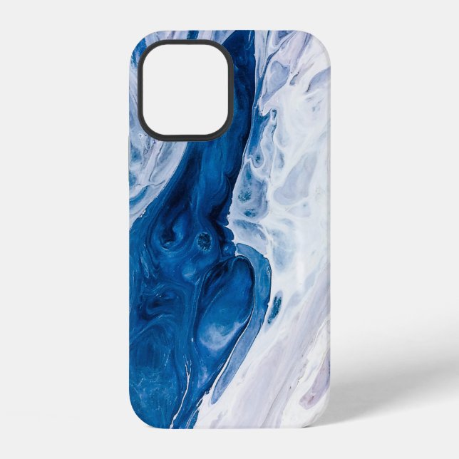 Creative abstract hand painted background, wallpap iPhone case (Back)