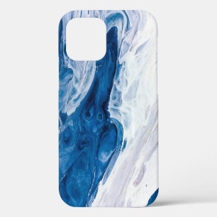 Creative abstract hand painted background, wallpap iPhone 12 case