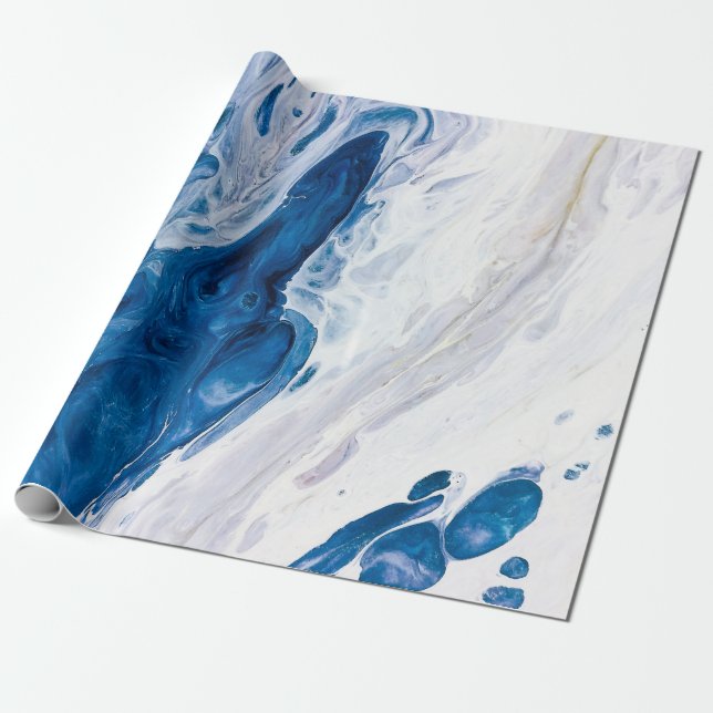 Creative abstract hand painted background, wallpap wrapping paper (Unrolled)