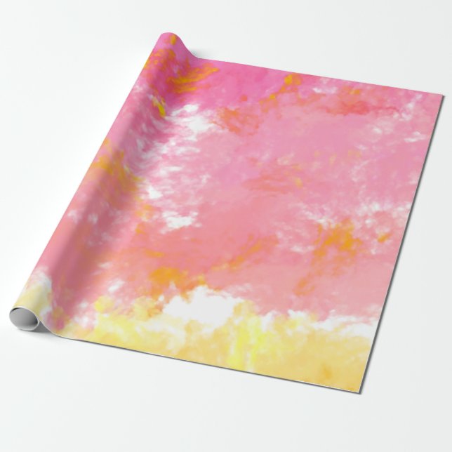 Creative abstract painting. Background with artist Wrapping Paper (Unrolled)