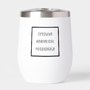 Creative, Analytical, Passionate Water Bottle