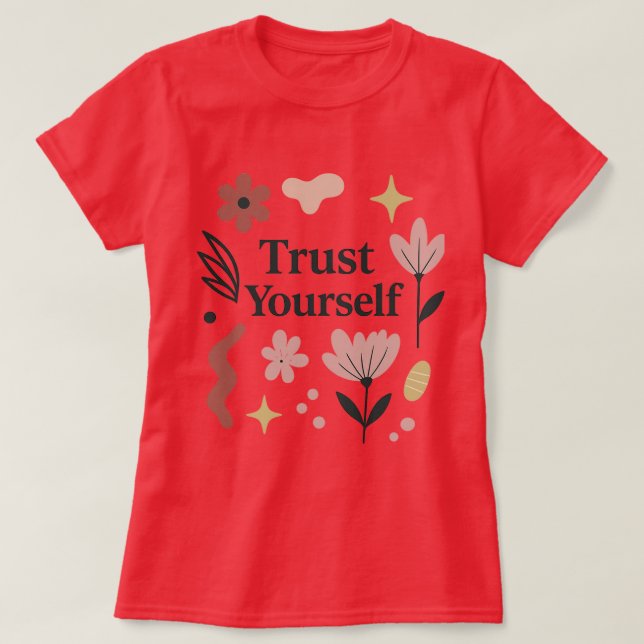 Creative and inspiring T-shirt "Bring your ideas t (Design Front)