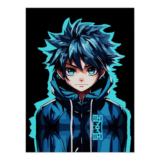 Creative Anime Wall Art | Boys 09 (Front)