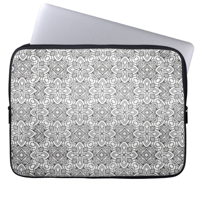 creative art design laptop sleeve (Front)