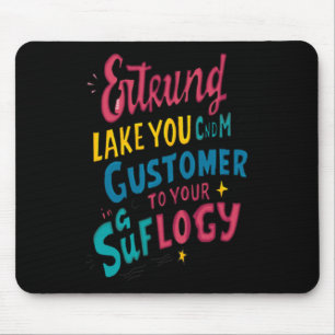 Creative Art Design Sticker Mouse Pad