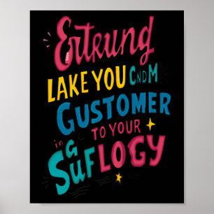 Creative Art Design Sticker Poster