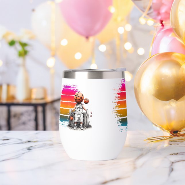 Creative Basketball Design - Player, Shoe & Ball  (Bachelor Party)