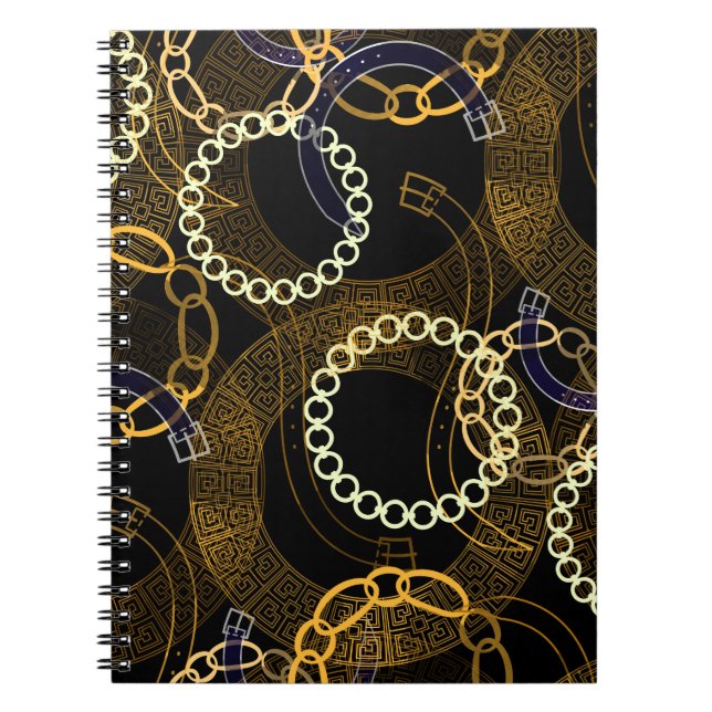 Creative Belts Greek Chains Mix Notebook (Front)